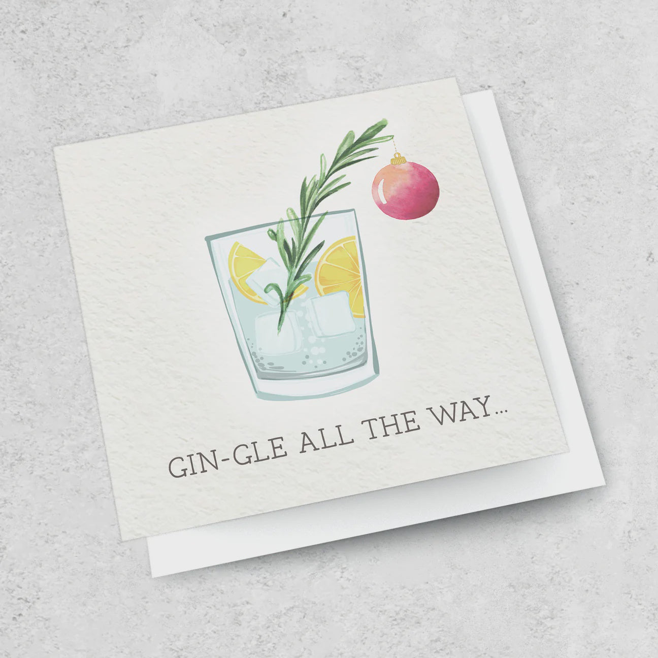 Gin-gle all the way | Christmas Card