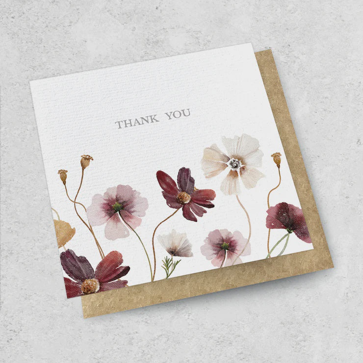 Floral Luxe Thank You Card