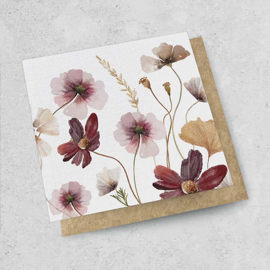 Ink Bomb | Dried Arrangement Luxe Card