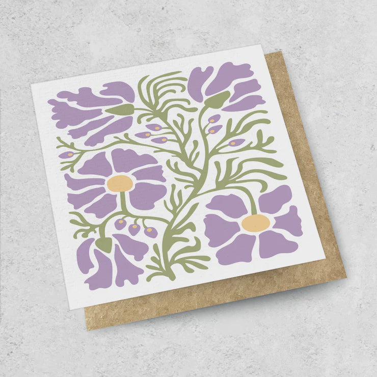 Summer Abstract 4 - Small Luxe Card