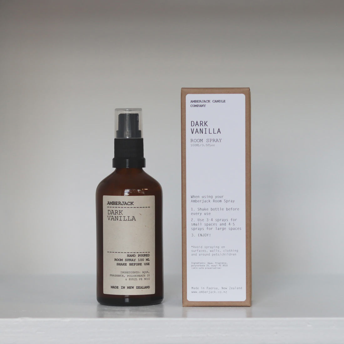 Amberjack Room Spray | Dark Vanilla - Found My Way Invercargill