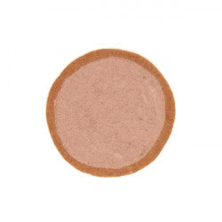 Muskhane | Round BiColor Pastille Felt Placemats - 23cm - Found My Way Invercargill