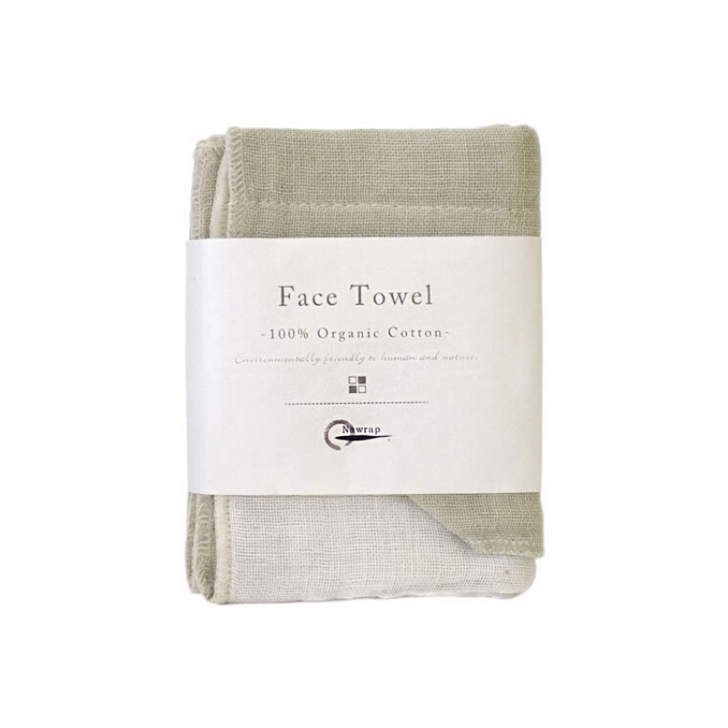 Nawrap | Organic Face Towel - Found My Way Invercargill