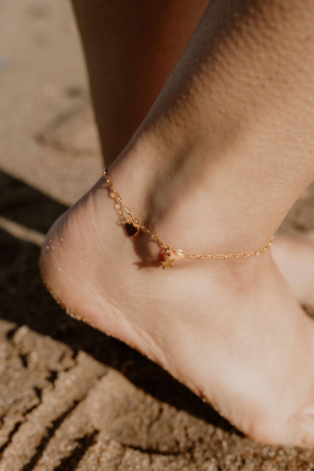 Charm Paperclip Anklet