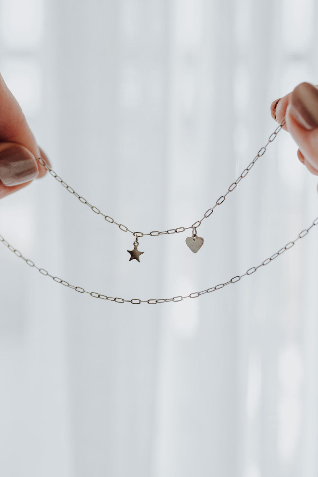 Charm Paperclip Anklet
