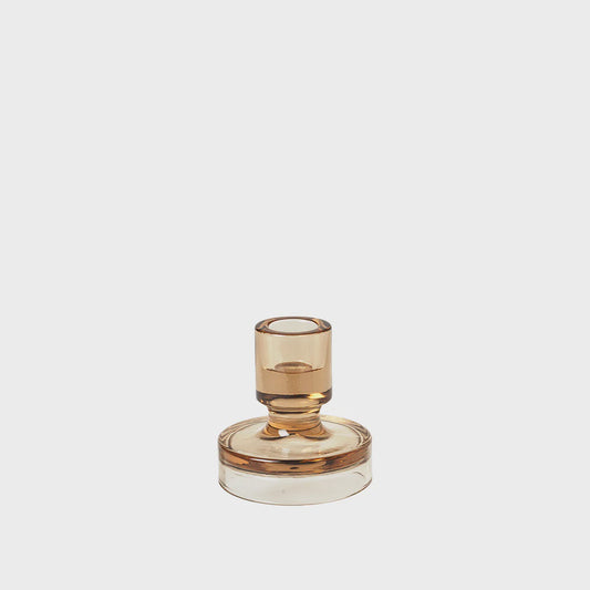 Petra Candle Holder | Small - Indian Tan