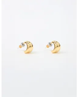 Double Bar Hoop Earrings