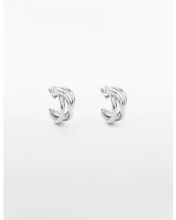 Hoop 3 Rings Earrings