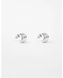 Double Bar Hoop Earrings
