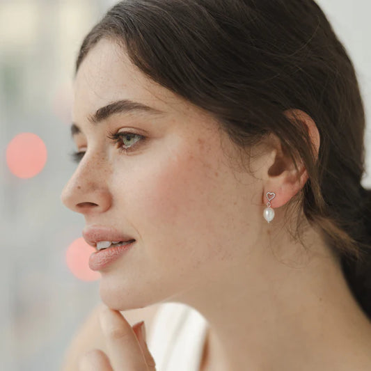 Sophie | Pearly Dotty Love Studs