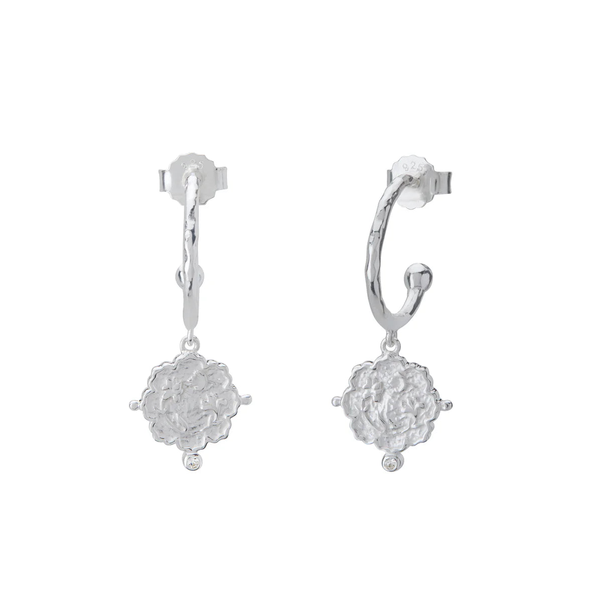 Loved Always Hoop Earrings