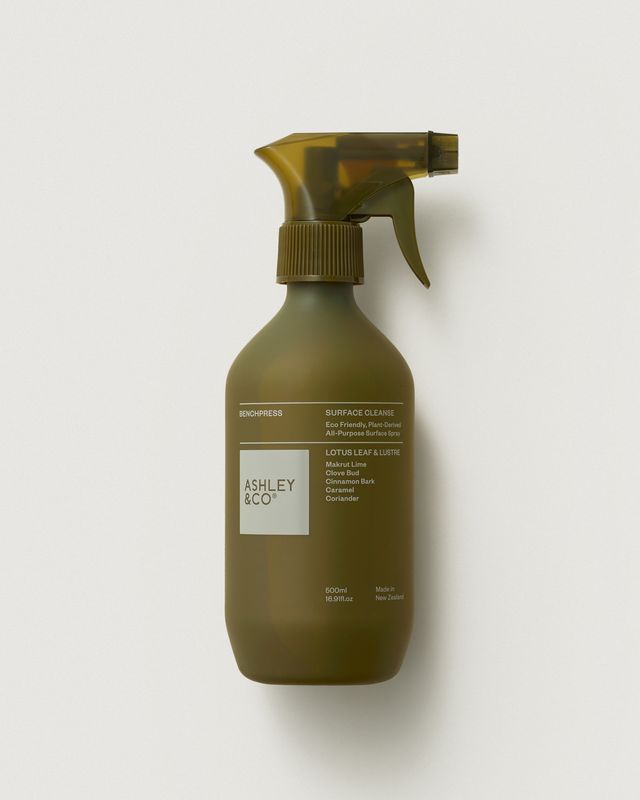 Ashley & Co Benchpress 500ml surface cleaner spray in Lotus Leaf & Lustre