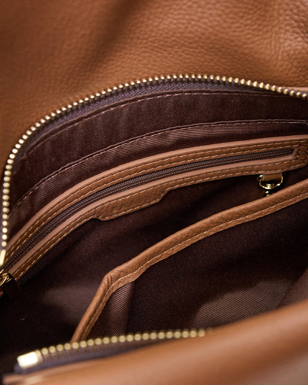Beckett Crossbody Bag | Tan Luxe