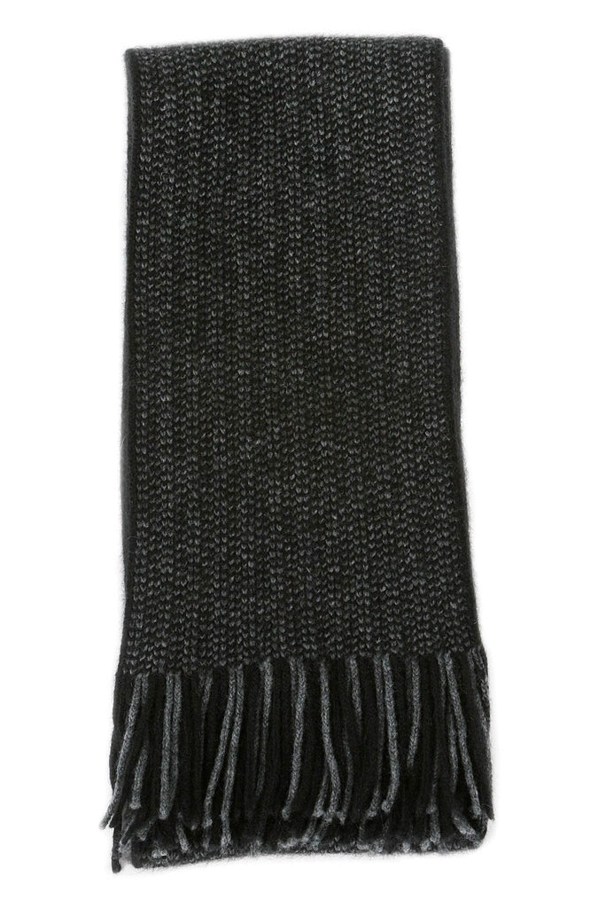 Morse Scarf | Charcoal