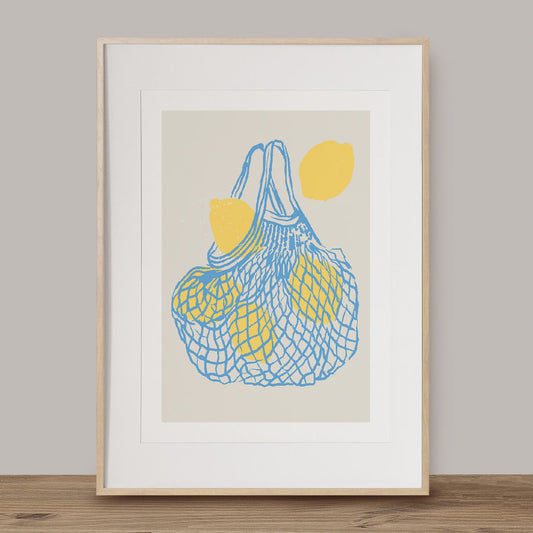 Art Print | Bag of Lemons