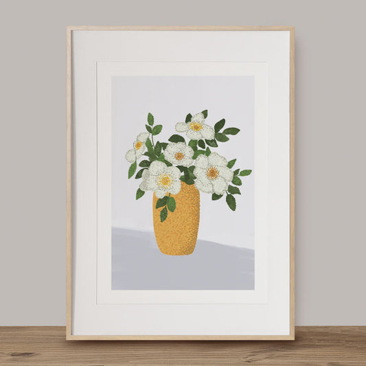 Ink Bomb | Art Print - Hellebore Bouquet