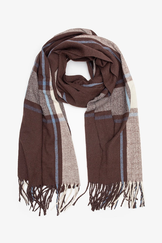 Scarf | Cocoa Check