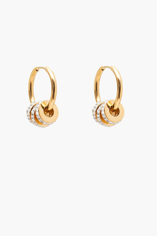 Runaway Hoop Earring | Gold