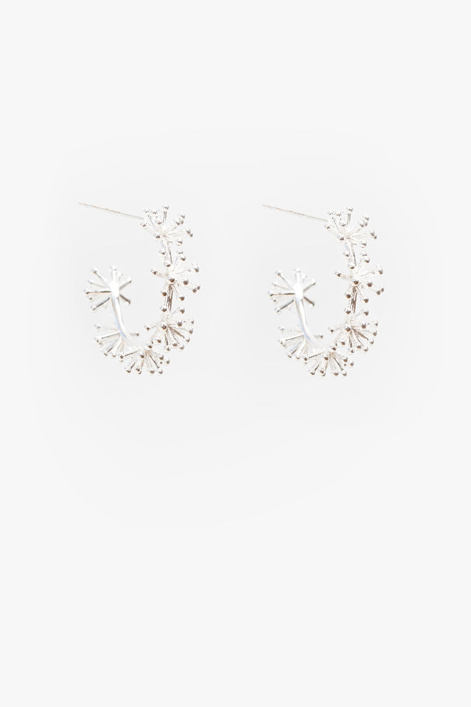Soft Wishes Hoop | Silver