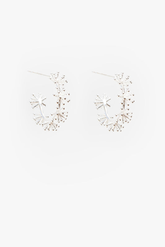 Soft Wishes Hoop | Silver