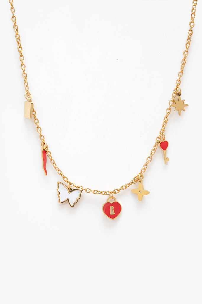 Chilli & Locket Charm | Necklace