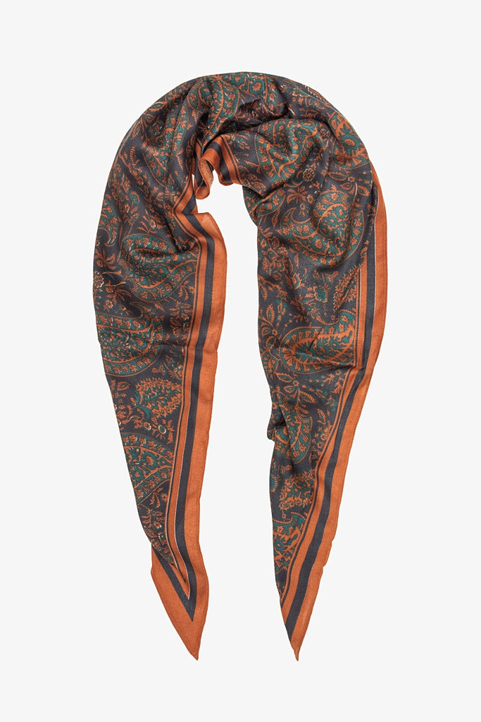 Neck Scarf | Woodland Paisley