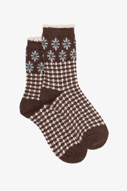 Sock | Woodland Check