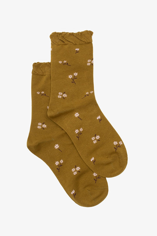 Sock | Olive Cosmos