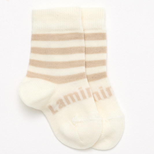 Baby Merino Crew Socks | Squirrel