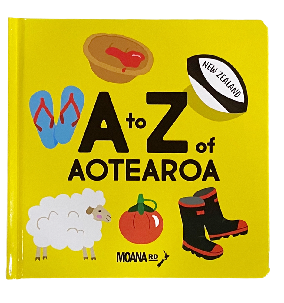 Moana Road | A to Z of Aotearoa Board Book