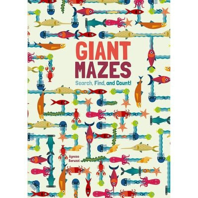 Giant Mazes - Search, Find and Count