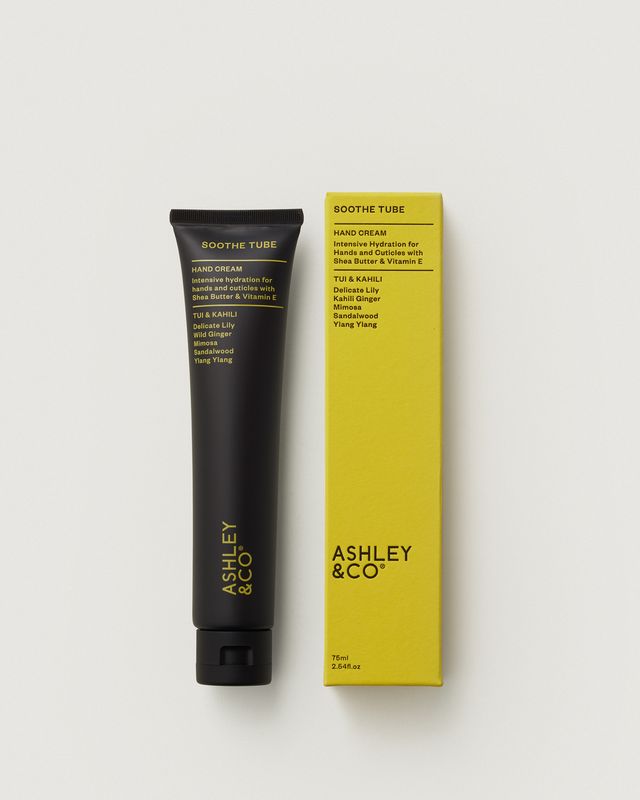 Ashley & Co Soothe Tube hand cream 75ml, Tui & Kahili scent