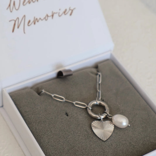Charm Holder Necklace + 2 Charms