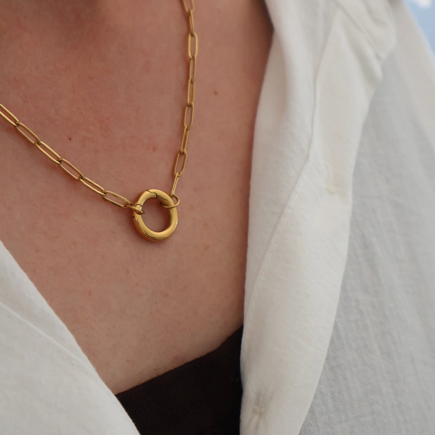 Charm Holder Necklace