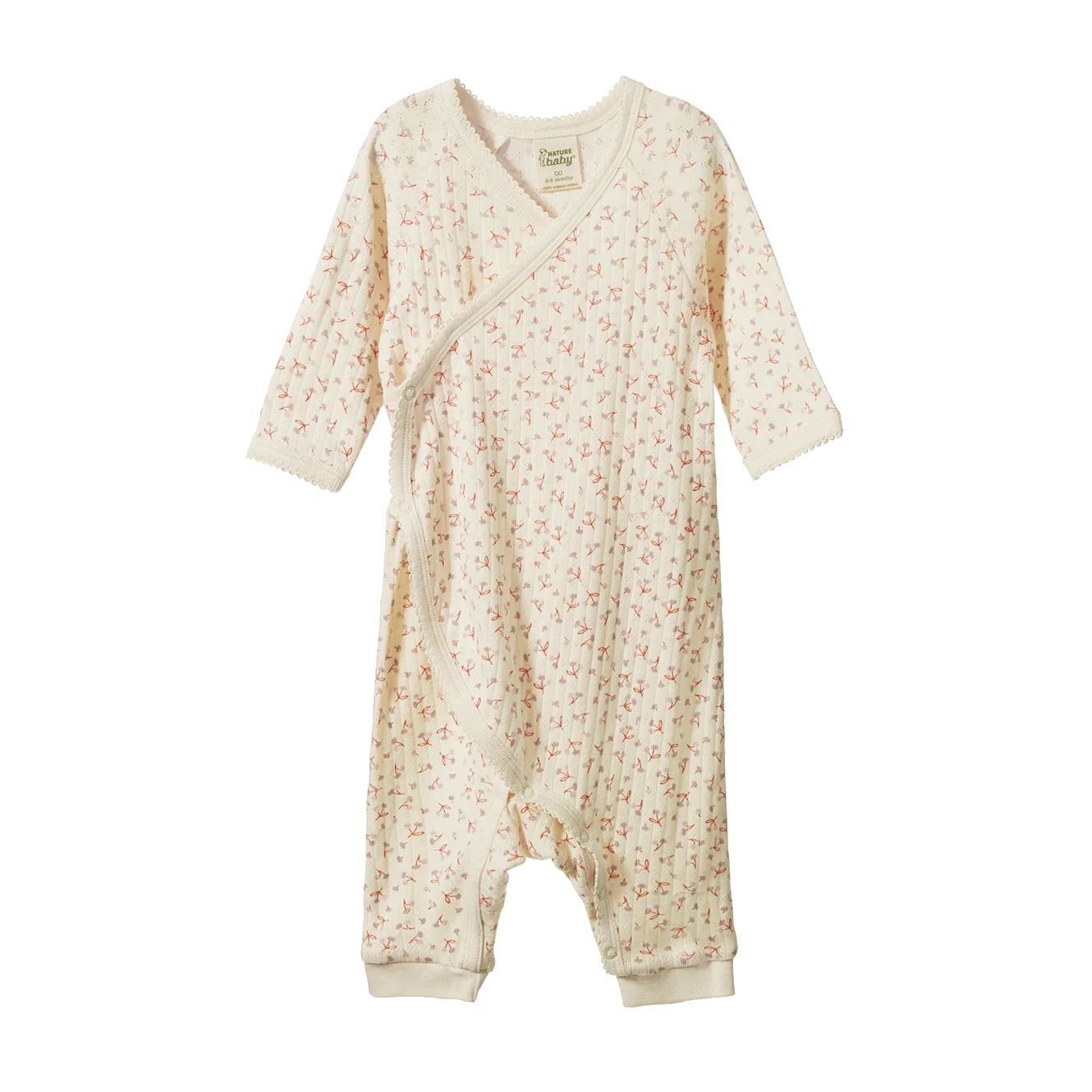 Kimono Stretch & Grow | Pointelle