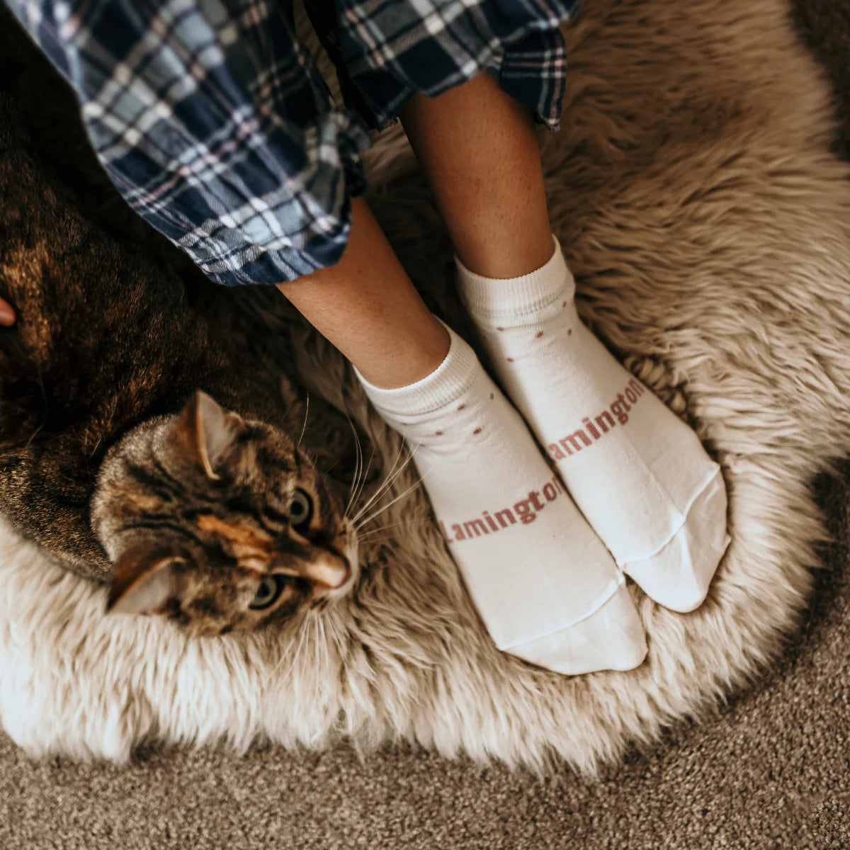Woman Merino Wool Ankle Socks |Tulip