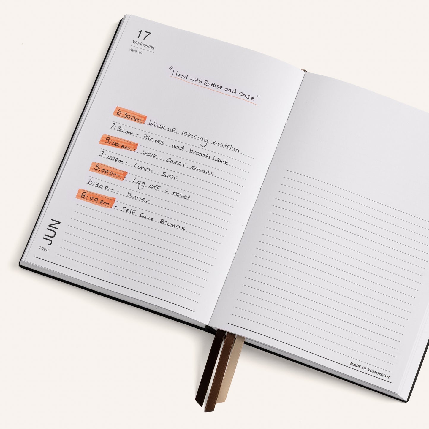 2026 A5 Daily Diary | Graphic - Dune