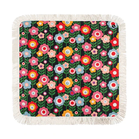 Kollab | Holiday Fringed Picnic Mat