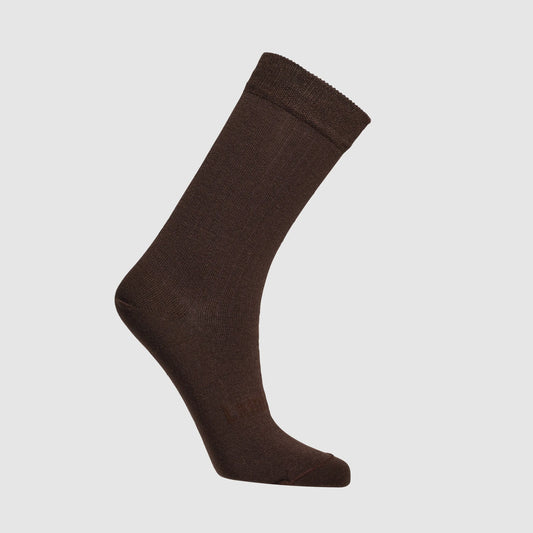 Lamington | Women's Merino Wool Crew Socks - Cacao
