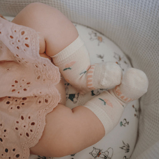 Lamington | Merino Crew Socks - Rosa