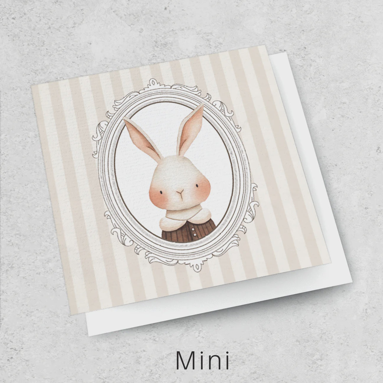 Bunny Frame | Mini Greeting Card