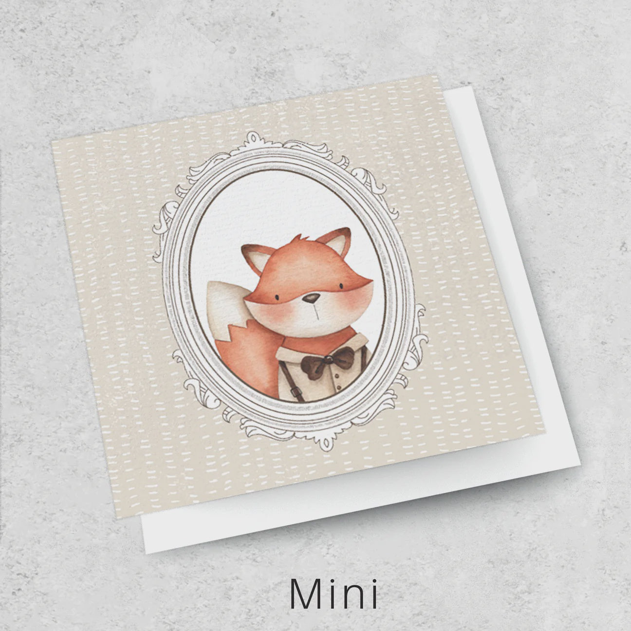 Fox Frame | Mini Greeting Card