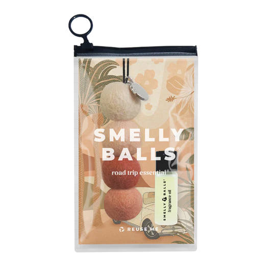 Smelly Balls  Limited Edition Rustic Set + Sunbeam - Reusable Car Air Freshener