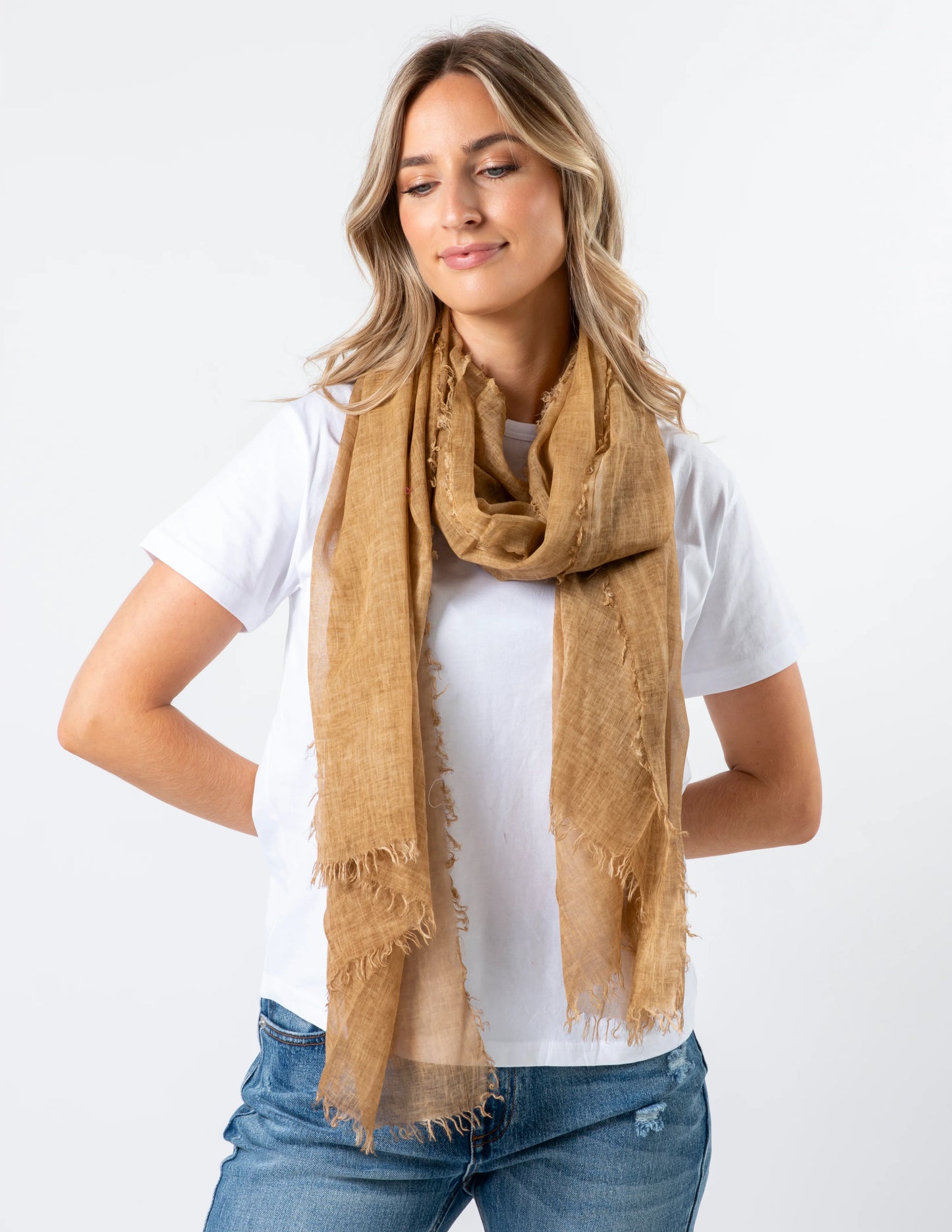 Scarf With Fringe