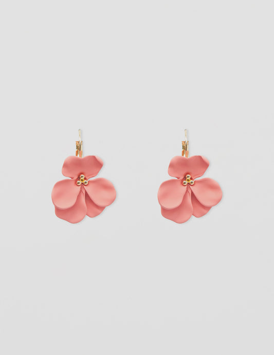 Hydrangea Petal Earrings
