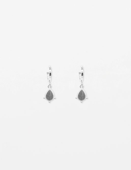 Tear Drop Pendant Earrings