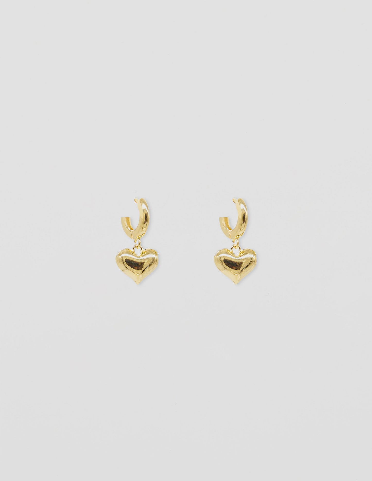 Stella + Gemma | Huggie Heart Earrings