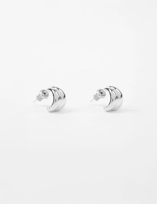 Hoop Double Bar Earrings