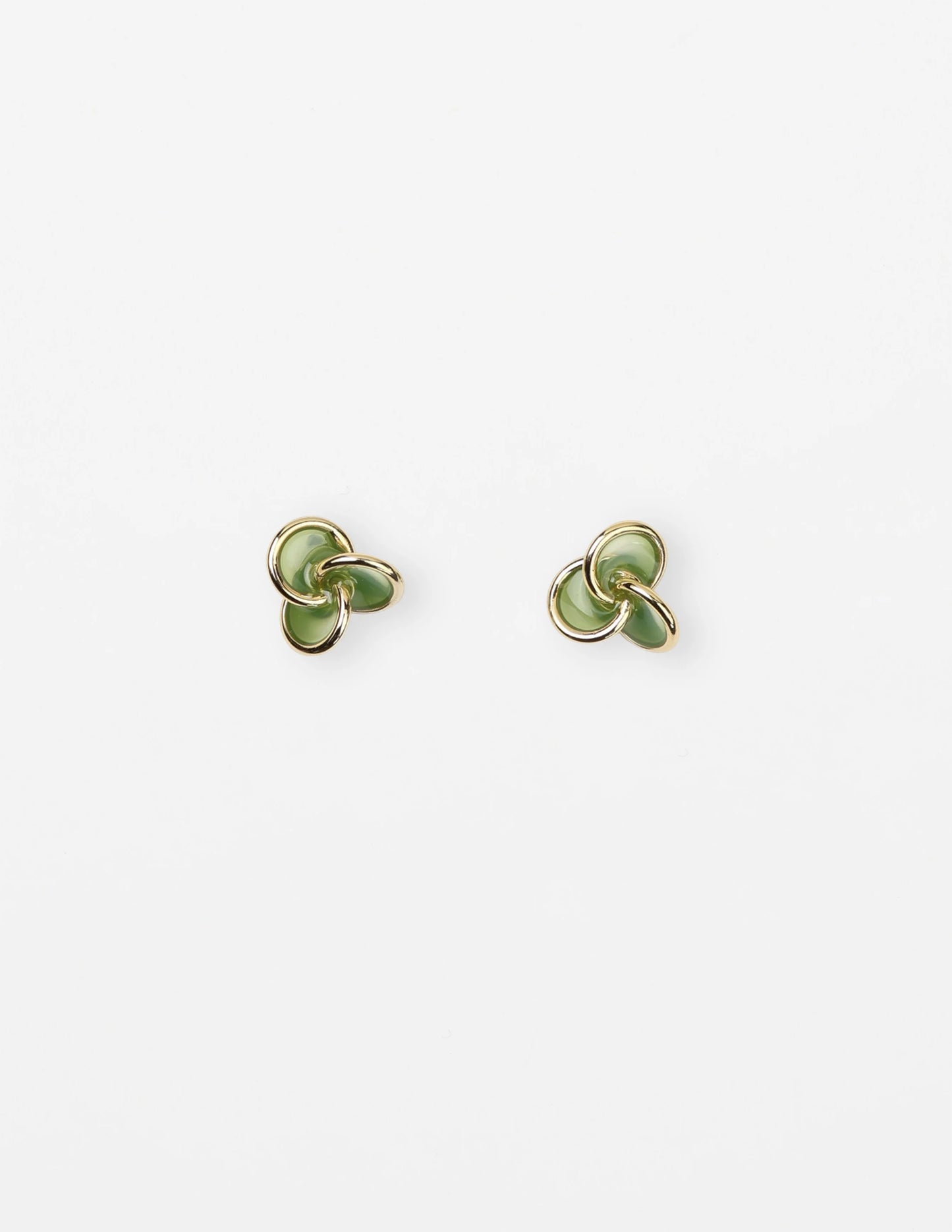 Epoxy Flower Earrings