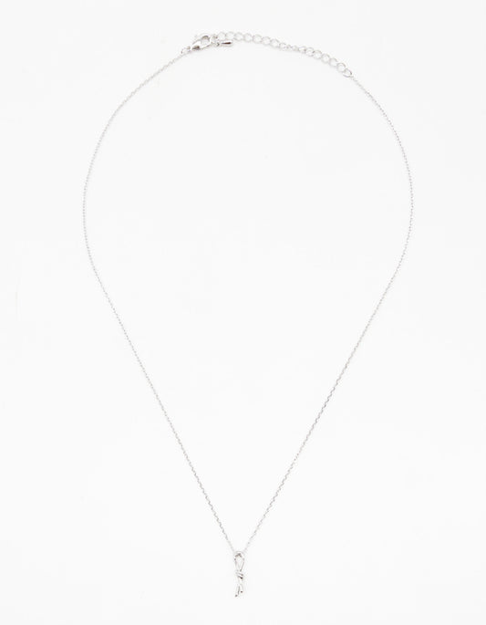Silver Knot Necklace